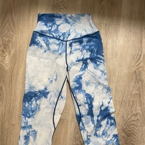 Balance athletica tie dye High waisted workout leggings